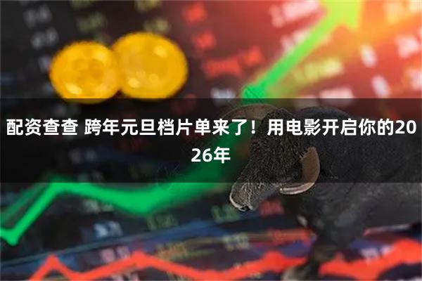配资查查 跨年元旦档片单来了！用电影开启你的2026年
